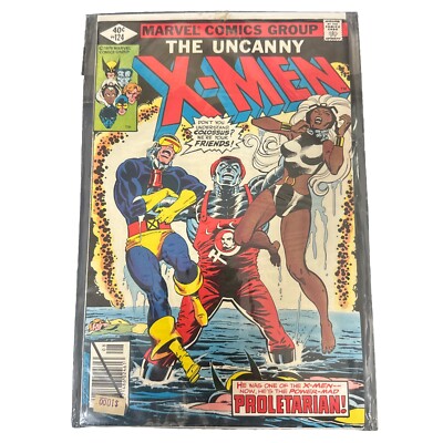 UNCANNY X-MEN #124 (1979) - GRADE 7.0 - 1ST APPEARANCE OF PROLETARIAN COLOSSUS