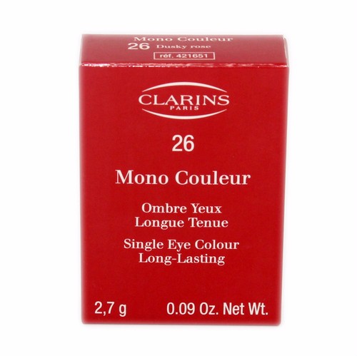 CLARINS MONO COULEUR SINGLE EYE COLOUR LONG-LASTING 2.7G #26-DUSKY ROSE - Picture 2 of 2