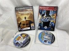 4 PlayStation 2 Games 007, Jumper, Bee Movie, Shrek Untested Video Games