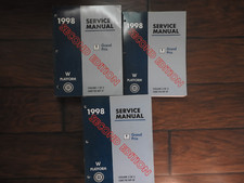 1998 Grand Prix Shop Manual Set -second Edition- Pontiac Service Repair Books 1998 Grand Prix Shop Manual Set -second Edition- Pontiac Service Repair Books