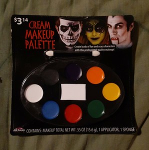 Halloween Vampire Multi Pallet Make Up Unisex Adult Halloween Party Accessories