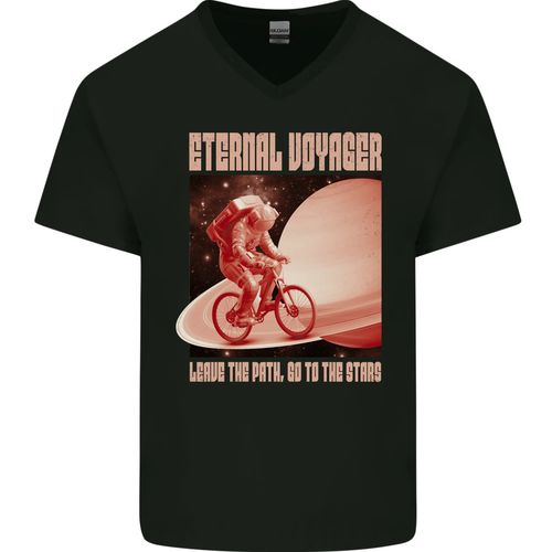 Eternal Voyager Maglietta In Cotone A V Per Ciclista Uomo Eternal Voyager Maglietta In Cotone A V Per Ciclista Uomo