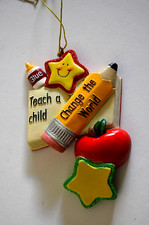 Teacher Christmas Ornament Decoration
