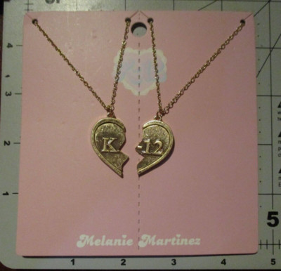 MELANIE MARTINEZ Cry Baby K-12 2 NECKLACE SET chain merch block k-12 portals N