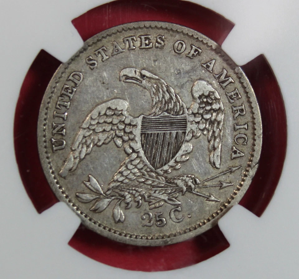 1835 CAPPED BUST QUARTER NGC XF40 - Image 4 of 4