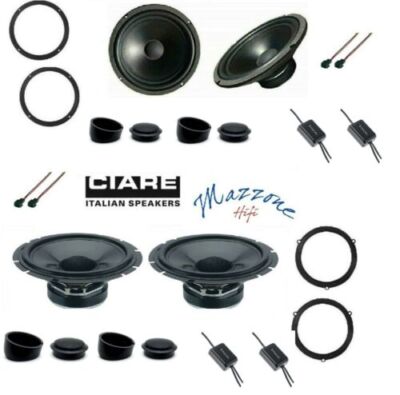 CIARE Set 8 Lautsprecher Audi A4 B8-A5 09 Vorderseite 20CM Heck 165MM.CT142 Et /
