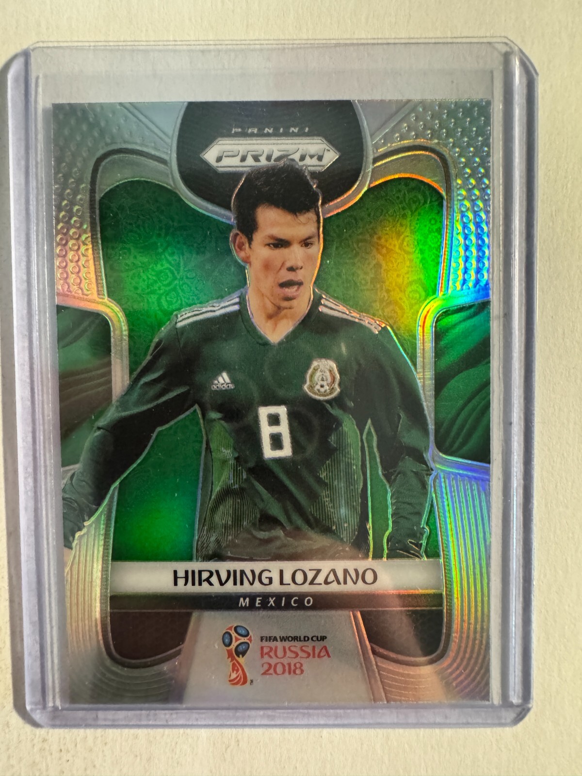 K214,311 - 2018 Panini Prizm World Cup Prizms Silver #135 Hirving Lozano