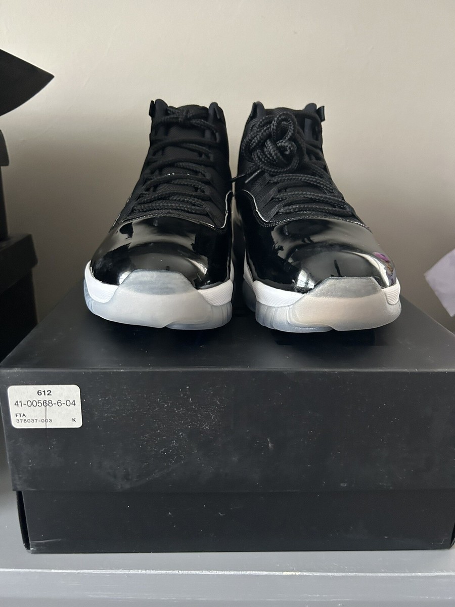 New 11.5 2016 Nike Air Jordan 11 Retro Space Jam Black/Concord