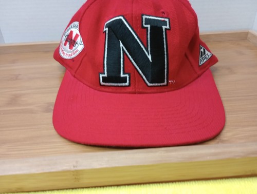 Vintage University Of Nebraska Cornhuskers Apex One Red Snapback Hat. 💥🔥🔥💥 - Picture 13 of 13