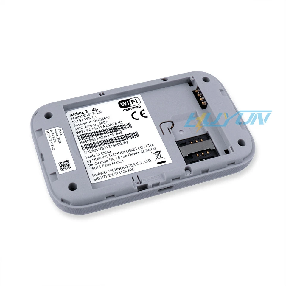 Módem de 150 Mbp móvil WiFi punto de acceso router Huawei E5577-320 4G LTE FDD/TDD desbloqueado - Imagen 4 de 4