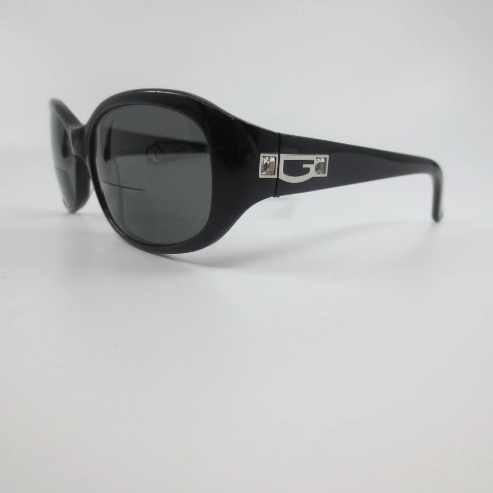 Guess 太阳镜框 GU6225 女式哑光黑色全边长方形 54-15-130 — 第 2/4 张图片