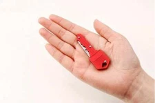 Outdoor Survival Pocket Folding Key Shape Mini Key Chain Knife Portable Camping*