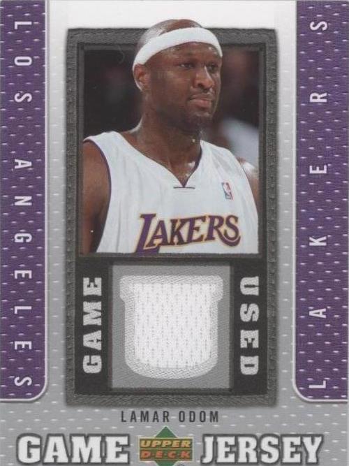 2007-08 Upper Deck - Lamar Odom #GJ-LO - 1 of 2