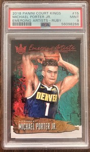 2018 Panini Court Kings Basketball Ruby Michael Porter Jr. #15