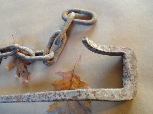 Hand Forged Sled Brake for Horse Drawn Sled or Sleigh Vintage Rustic NICE - Picture 10 of 12
