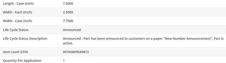 Filtro de aceite tipo OEM WIX para chasis comercial Cadillac 1980 V8-6,0 L Foto 4 de 4