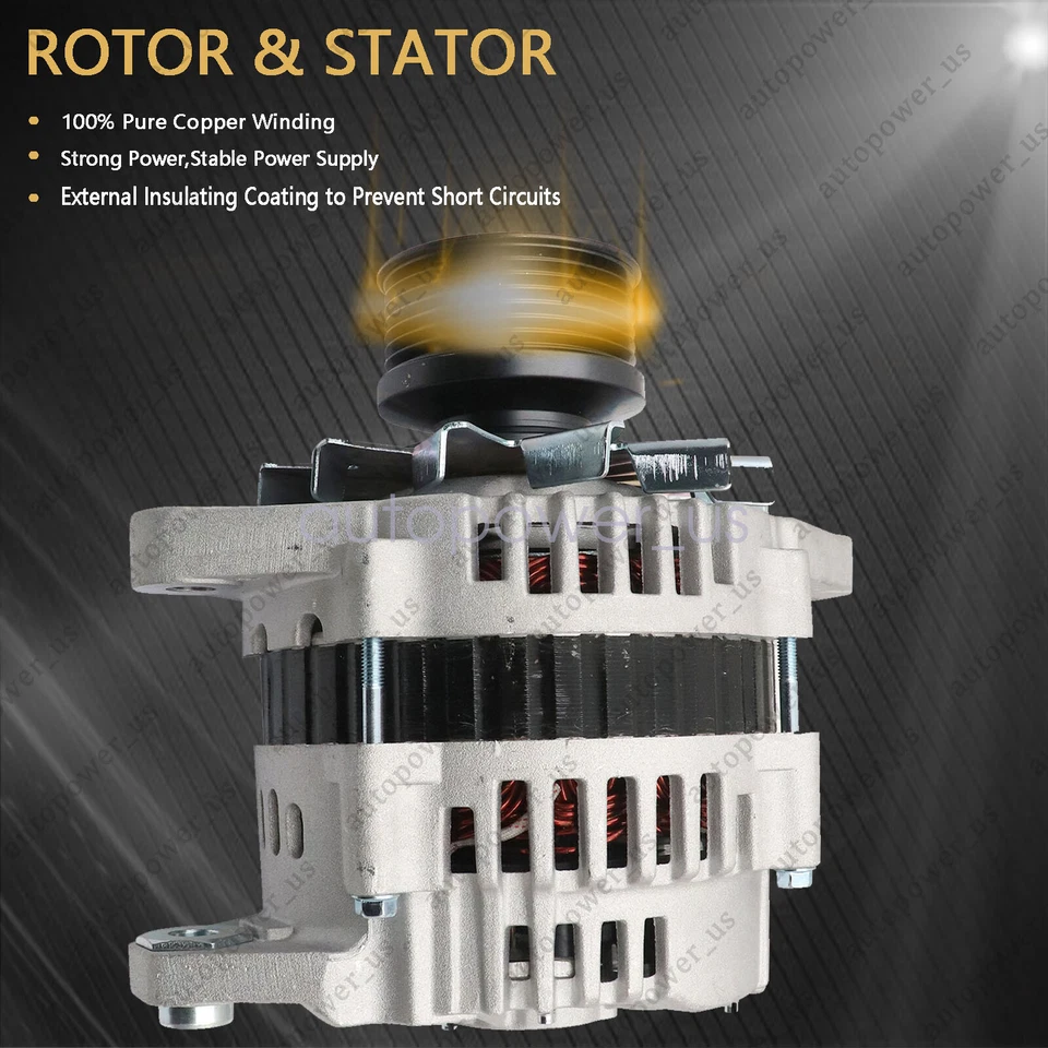 Alternador 110A para Isuzu NPR-HD NQR NR 2007-2015 NPR 2011-2015 8-98075025-0 Foto 4 de 4