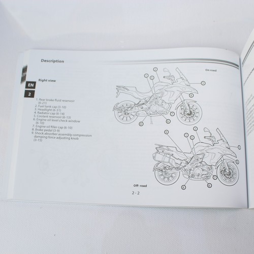 Manuale originale Benelli TRK502 X / TRK 502 2018 varie lingue proprietario - Foto 5 di 13