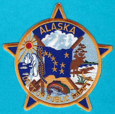 ALASKA DEPARTMENT OF PUBLIC SAFETY SHOULDER PATCH