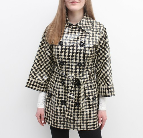 Women's Weekend MAX MARA Trench Coat Rain Coat Kimono Jacket Belted 38 US8 GB10 - Picture 5 of 12