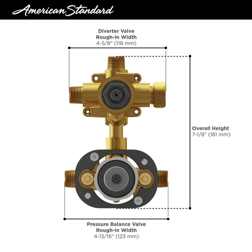 American Standard_Shower Valve_Flash Rough-in_1/2" Universal_RU101SS - Picture 3 of 4