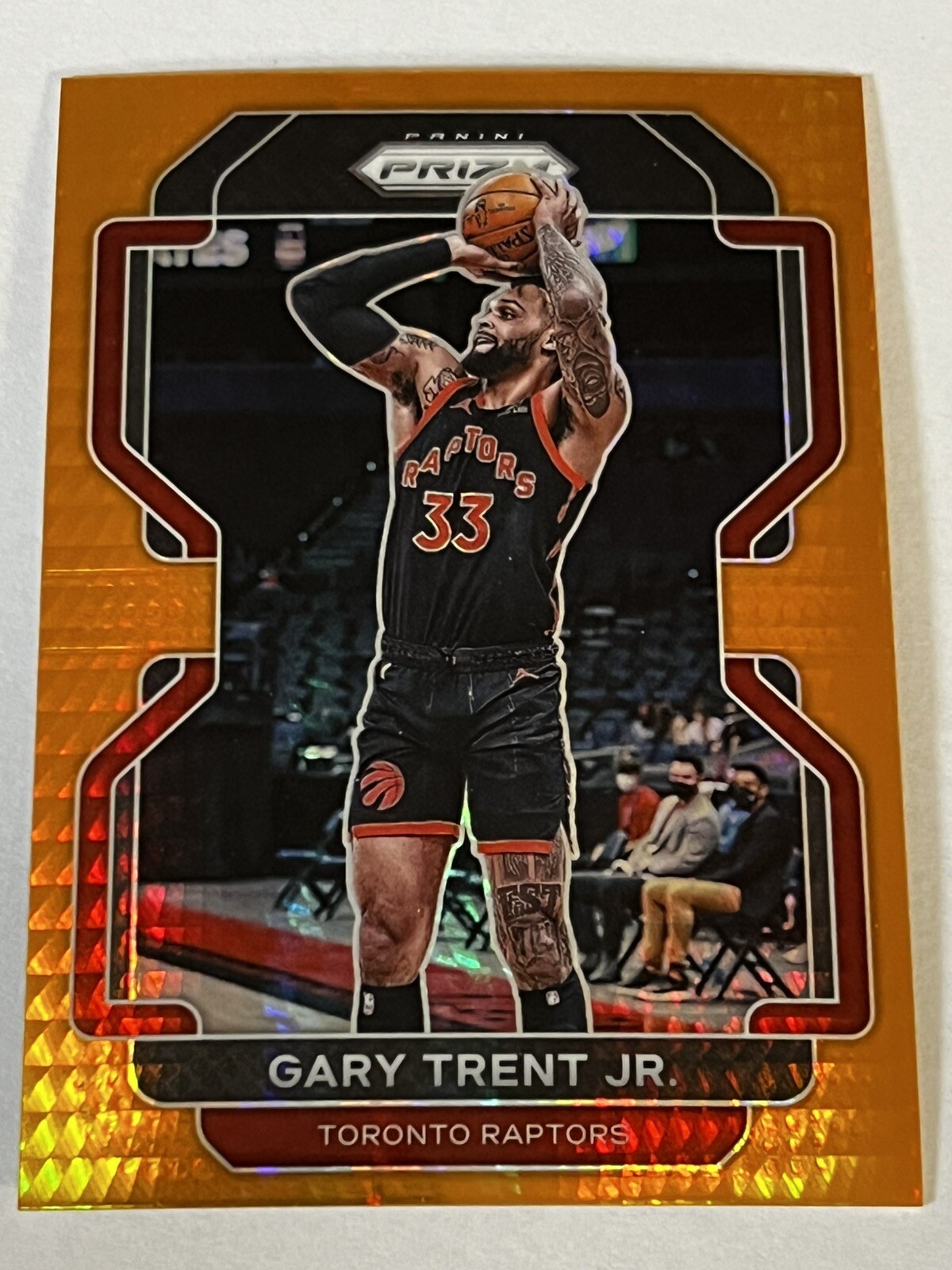 2021-22 Panini Prizm ORANGE HYPER PRIZM SP  50 🏀 Gary Trent Jr.