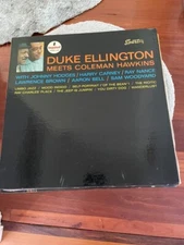 DUKE ELLINGTON MEETS COLEMAN HAWKINS/ SAME. 1963 SPARTON/MPULSE G/FOLD LP