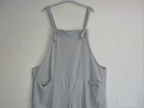 Lagenlook Ladies Dungarees/Jumpsuit 95% Cotton Stretchy Jersey Knit OneSize12-16 - Picture 16 of 53