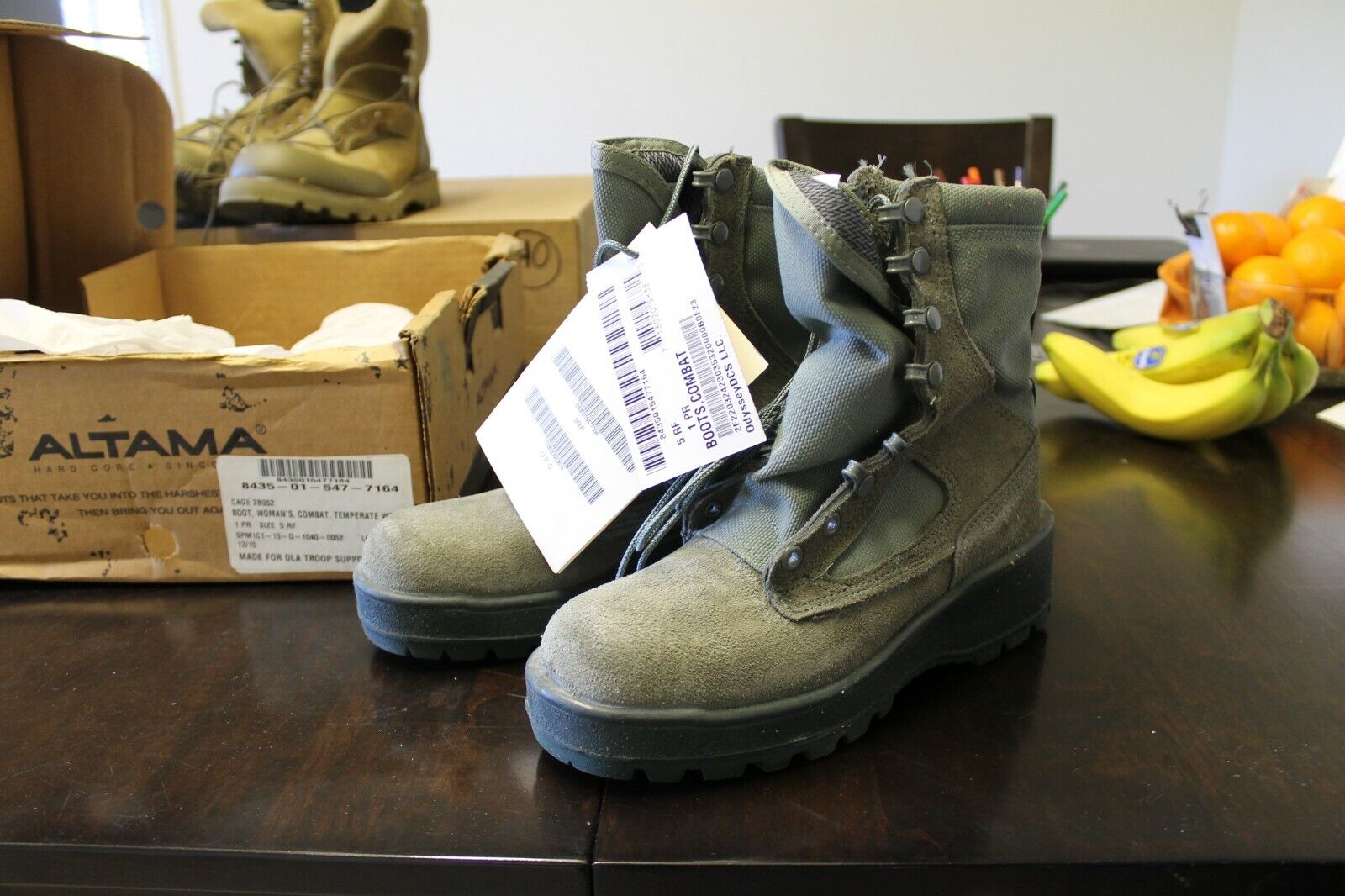 人気絶頂 Altama Womens Air Force Combat weather Temperate 7.5WF 激安正規品 boots