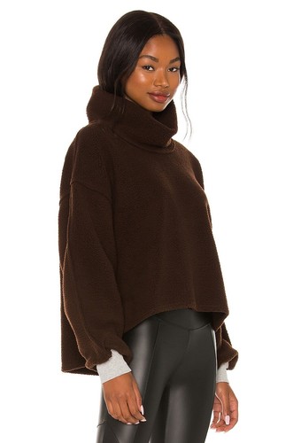 Pullover Free People Elk Mountain Color: Espresso Beans talla S - Imagen 2 de 4