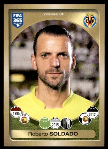 Panini FIFA 365 2017 - Roberto Soldado (Villarreal CF) No. 101