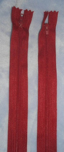 24" Nylon Coil Zipper Lot of 2 - Pink Red Orange Lime Green Blue Lavender Brown - Picture 4 of 15