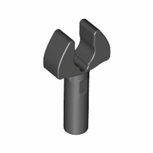 Lego Bricks 20x Black Stick Holder Clasp Clamp Hand 3.2mm 6278152