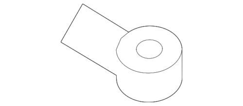 Tuerca de bloqueo de soporte para Ford Crown Victoria 2003-2011 (P/N W710823-S441)