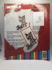Dizzle Dizzler Pre Shaded Christmas Transfer Reindeer Bunny 50090 Iron On New