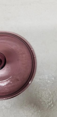PYREX CORNING WARE VISIONS V2.5C CRANBERRY COOKWARE 2.5 L 2 1/2 QT LID ONLY USA - Picture 3 of 4