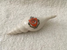 VINTAGE CRESTED CHINA CONCH SHELL - RIPON