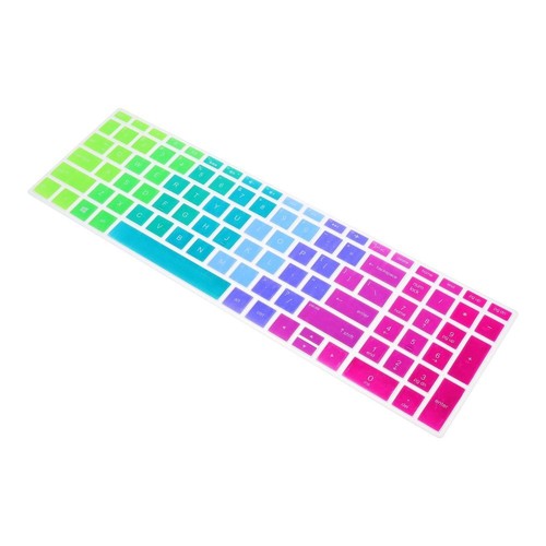 Protecteur Clavier Ordinateur Portable Housse Clavier Colorée Clavier Housse Poussière - Photo 5/10