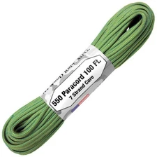 Atwood Rope MFG Paracord 7 Strand Core 100 Ft Tree Frog Nylon Construction 1301H
