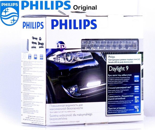 Philips Daytime Running Light Daylight 9 LED 5700k 12831WLEDX1 günstig