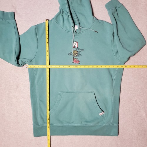 Smartwool x Jiberish Eternal Solstice Hoodie Pullover Aqua XL - Picture 5 of 14
