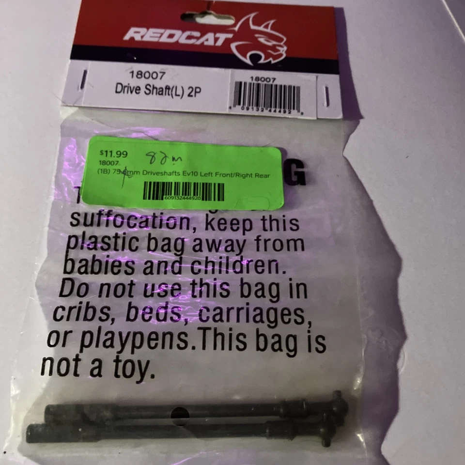 Redcat Everest-10 Driveshafts 18007 75.6 mm DriveShafts (2pcs) & 18008 84 mm Dri - Image 3 of 4