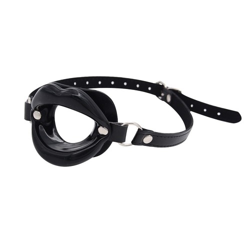 Bondage BDSM Sex Toy Open Mouth Restraint Gag Collar Lips Teeth Blocking - Picture 8 of 8