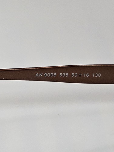 Anne Klein Eyeglasses AK9098 535 50-16-130 Burgundy Flex Hinge FRAMES ONLY!! - Picture 7 of 14