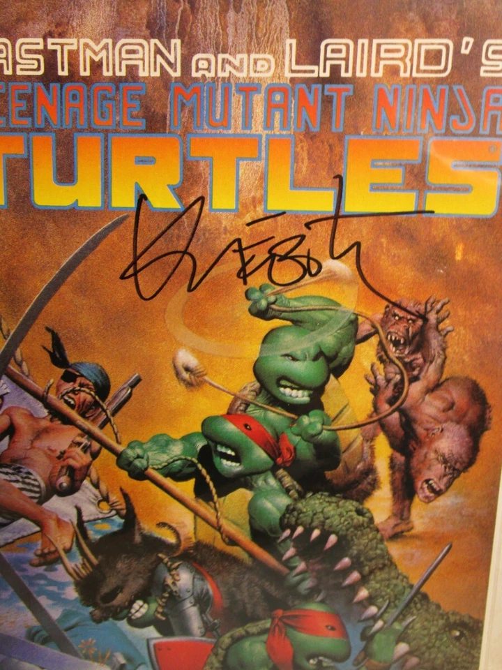 MIRAGE STUDIOS EASTMAN & LAIRD TEENAGE MUTANT NINJA TURTLES #33 Signed - Image 2 of 3
