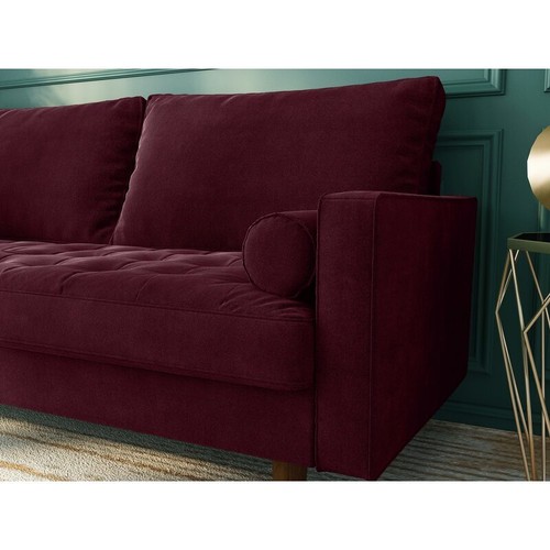 Sofa Lounge 3 Seater Couch Furniture 11 Colors - Picture 5 of 23