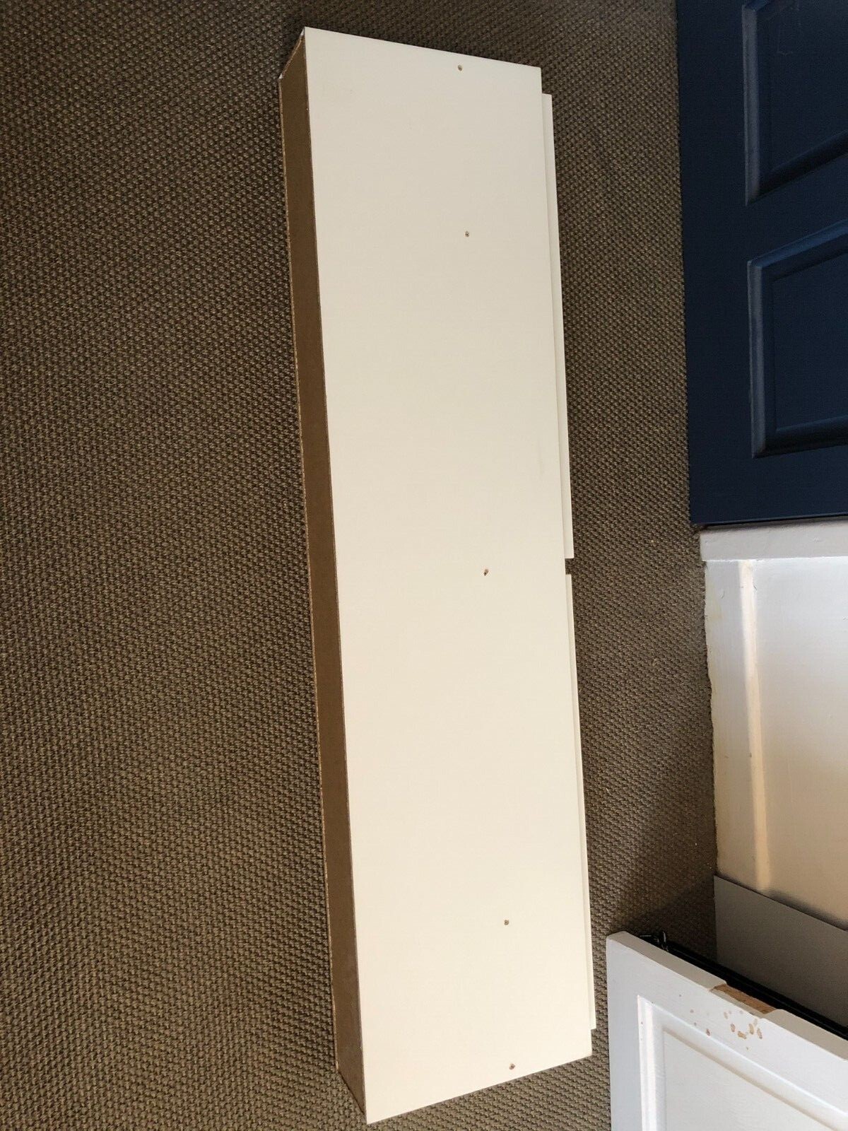 Ikea Ekby Alex Wall Shelf & 2 Drawers White + 3 brackets eBay