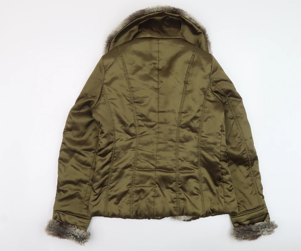 Kenar Womens Green Jacket Size 12 Toggle - Image 2 of 4