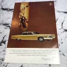 Vintage 1969 Print Ad 69 Cadillac Fleetwood Brougham Car Auto Advertising Art Vintage 1969 Print Ad 69 Cadillac Fleetwood Brougham Car Auto Advertising Art