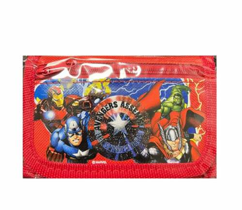 Marvel Avengers Authentic Licensed Trifold Children Wallet (Red) - Picture 2 of 4